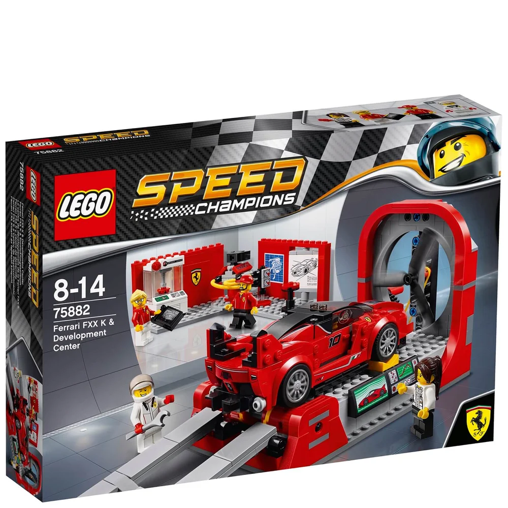 LEGO Speed Champions : Le centre de développement de la Ferrari FXX K Image 1