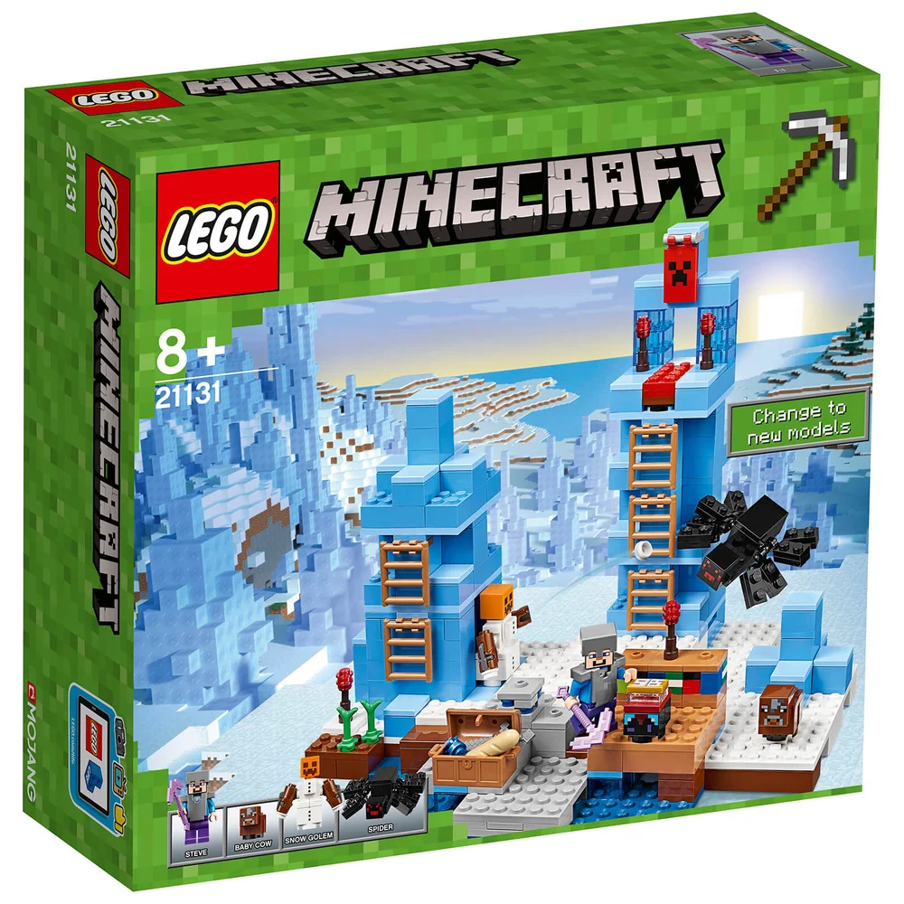 LEGO Minecraft: Les pics de glace (21131) Image 1
