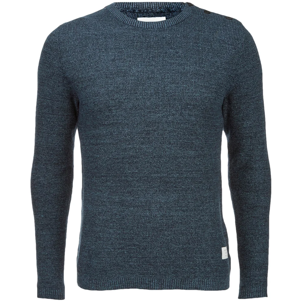 Pull Jack & Jones Homme Octavio -Bleu Nuit - S - Bleu Image 1