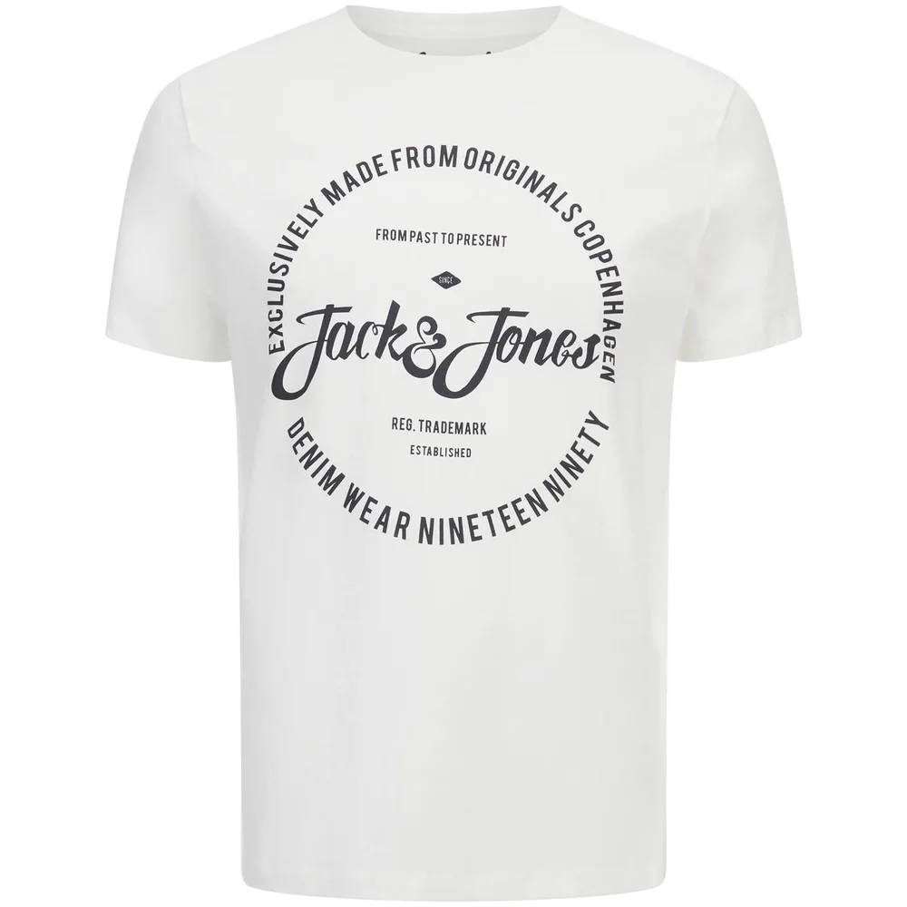 T-Shirt Homme Originals Raffa Jack & Jones -Blanc - S - Blanc Image 1