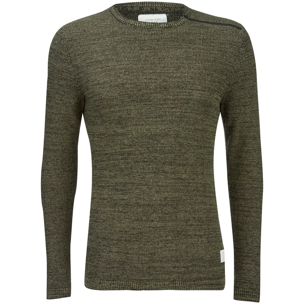 Pull Jack & Jones Homme Octavio -Vert Forêt - S - Vert Citron Image 1