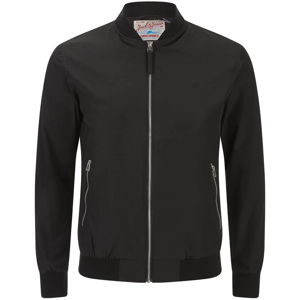 Blouson Bomber Originals Pacific Jack & Jones -Noir - S - Noir Image 1