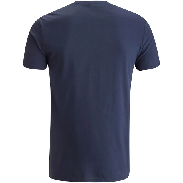 T-Shirt Homme 8 - Bit Hustler Atari - Bleu Marine