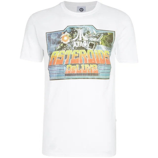 T-Shirt Homme Asteroids Deluxe Atari - Noir