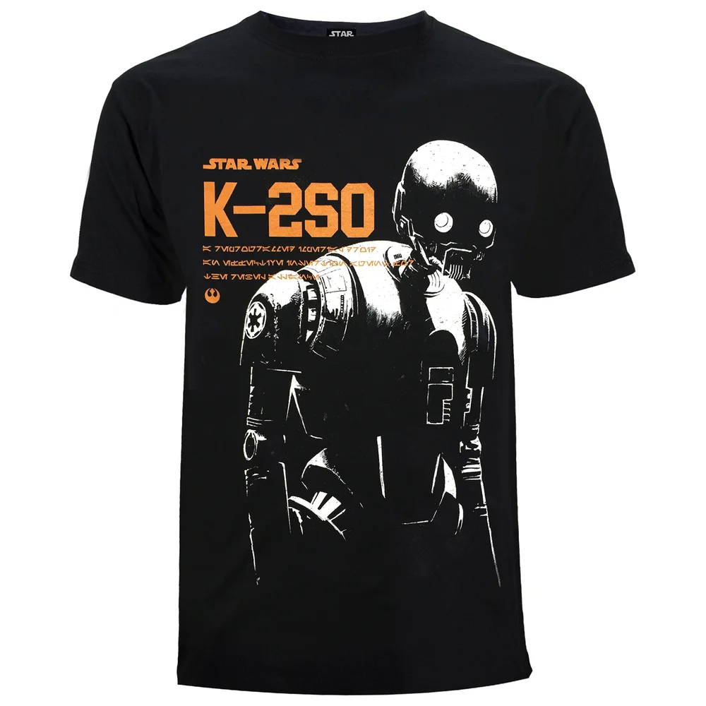 T-Shirt Star Wars Rogue One K-2SO Homme -Noir - S - Noir Image 1