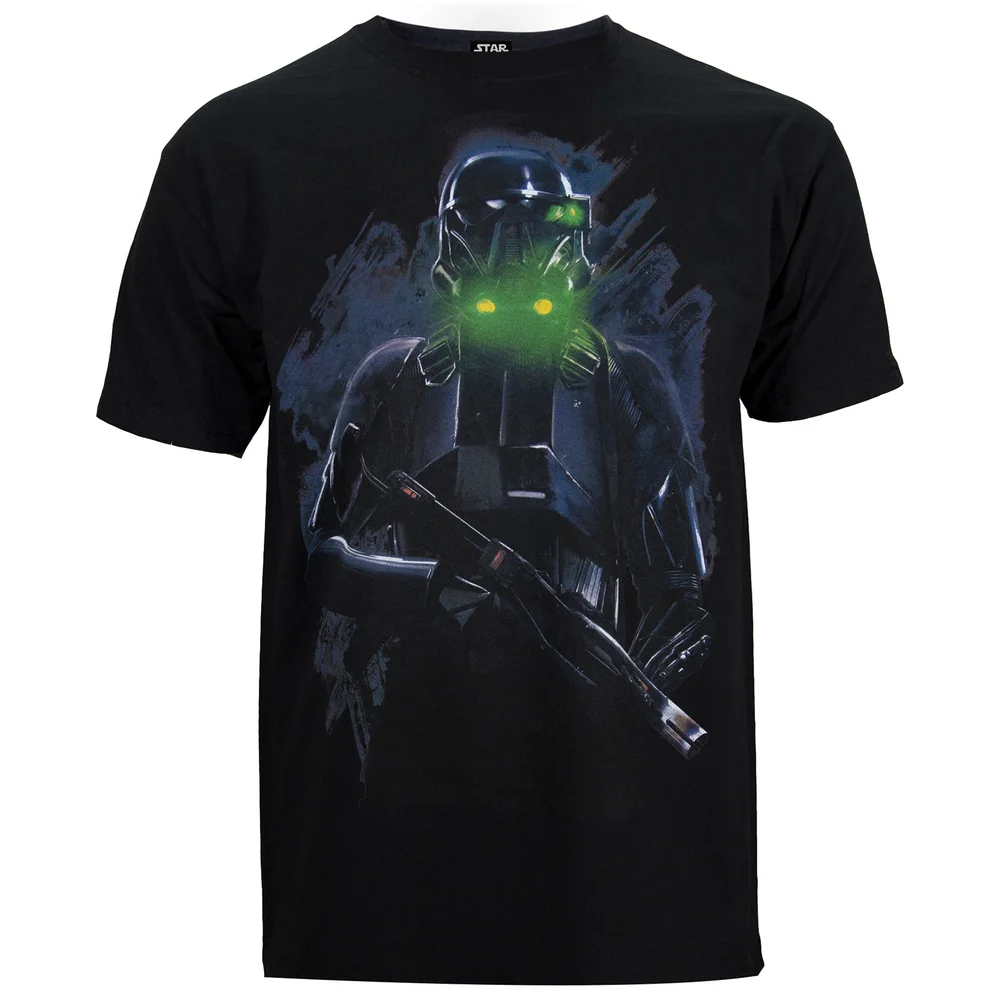 T-Shirt Homme Star Wars Rogue One Death Trooper - Noir - S - Noir Image 1