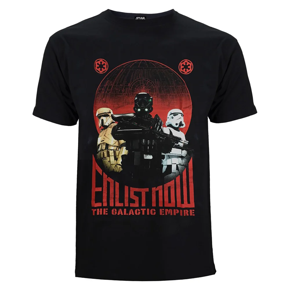 T-Shirt Homme Star Wars Rogue One Trooper - Noir - S - Noir Image 1
