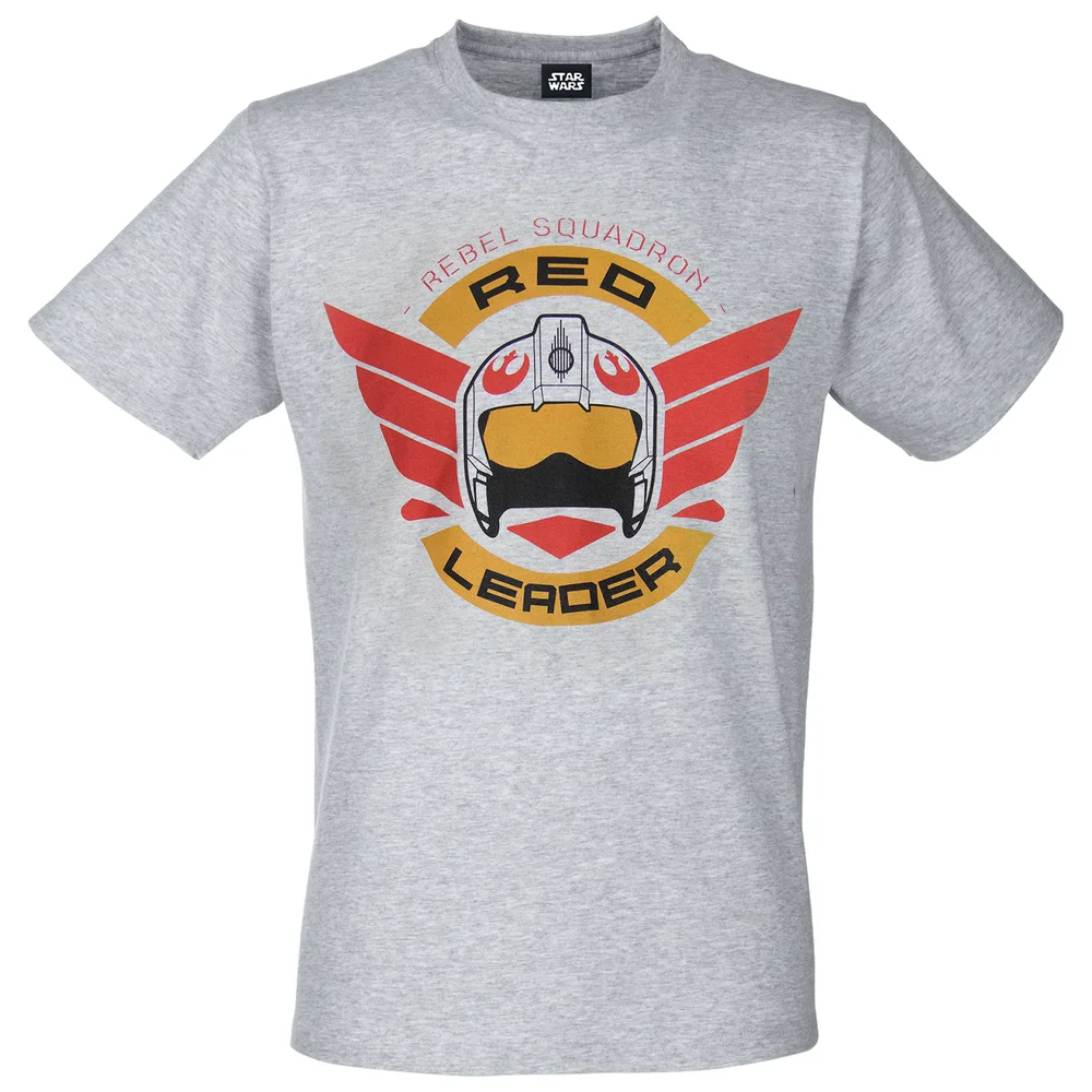 T-Shirt Homme Star Wars Rogue One Rouge Leader - Gris - S - Gris Image 1