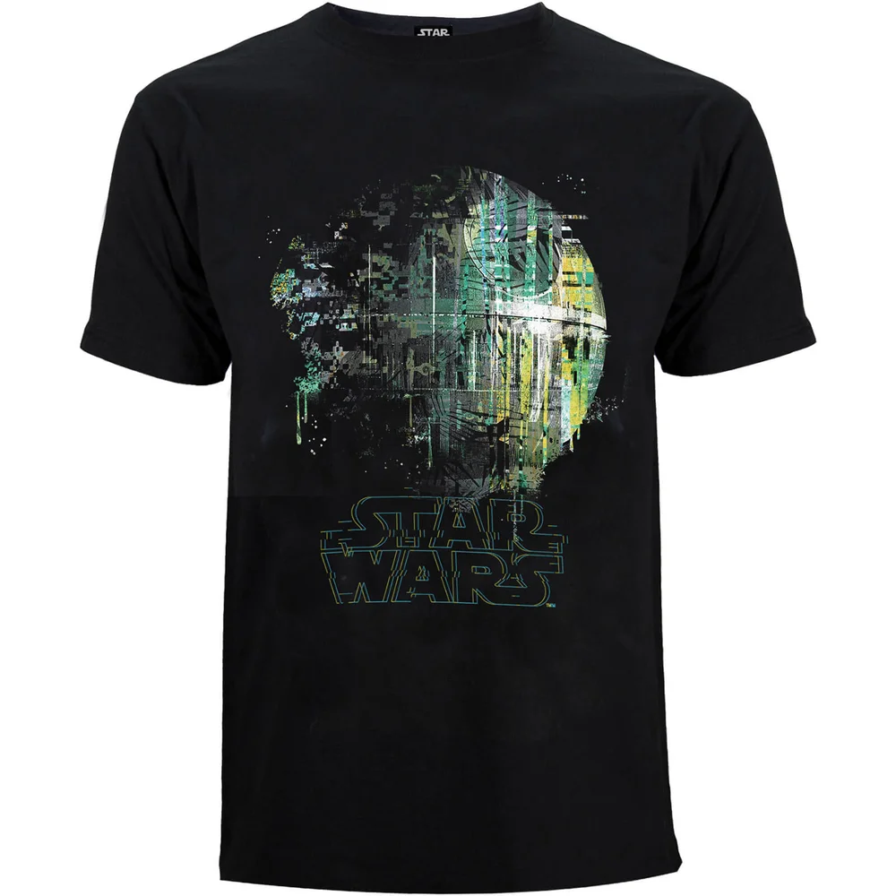 T-Shirt Homme Star Wars Rogue One Rainbow Effect Death - Noir - S - Noir Image 1