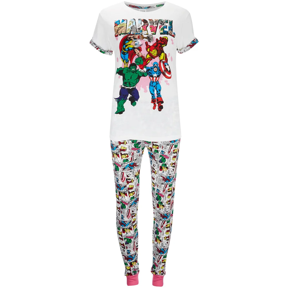 Pyjama pour Femme -Marvel - UK 8-10 - Rose Image 1