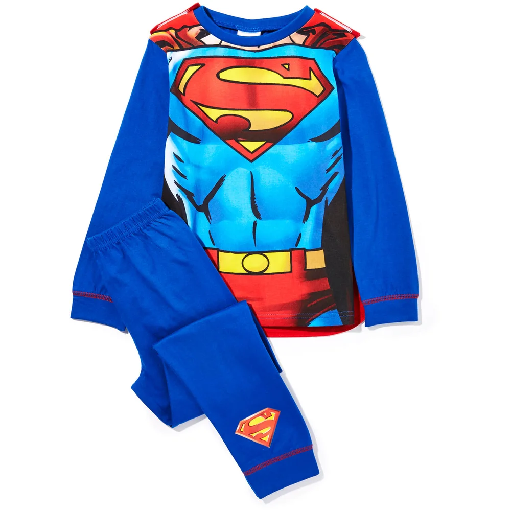Pyjama pour Enfant -DC Comics Superman (avec cape) -Bleu - 2-3 years - Bleu Image 1