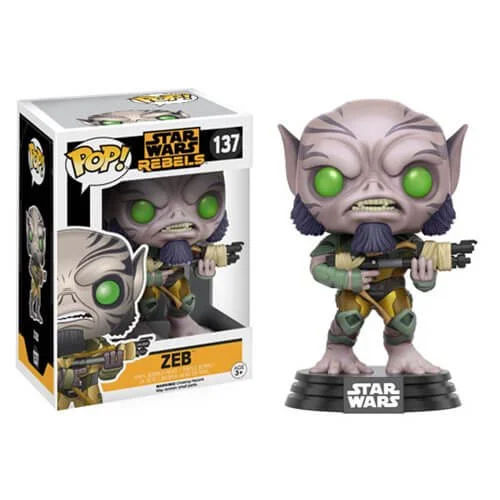 Figurine Pop! Zeb Star Wars Rebels Image 1