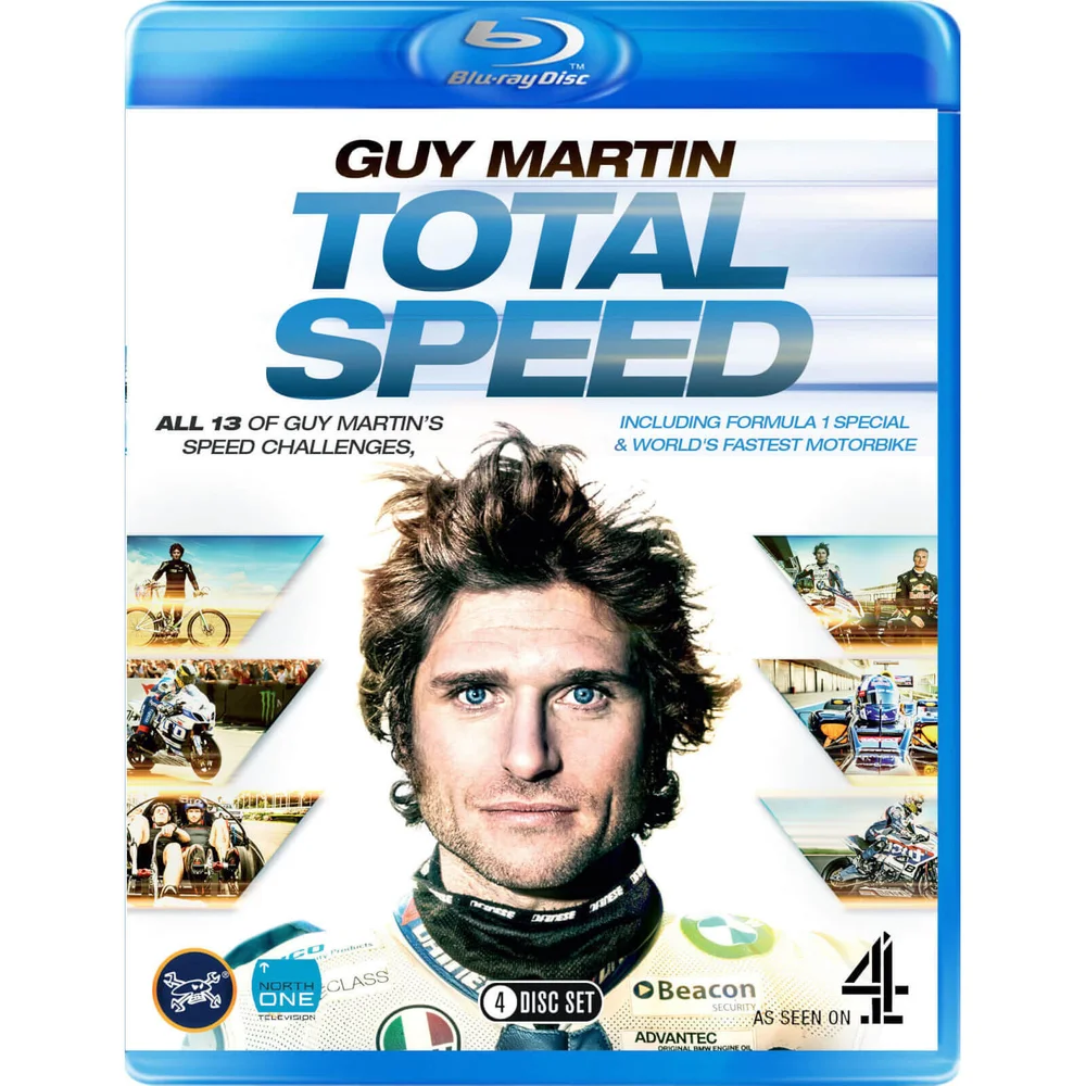 Guy Martin : Total Speed Coffret (Saisons 1/2/3 et F1 Special) Image 1