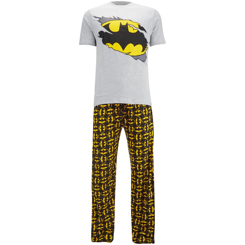 Pyjama pour Homme -DC Comics Batman - S - Gris Image 1