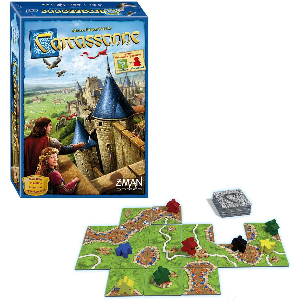 Jeu de stratégie Carcassonne (Nouvelle édition 2015) Image 1