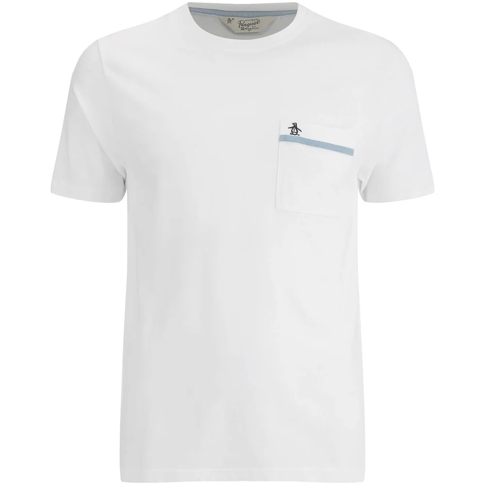 T-Shirt Original Penguin Pocket -Blanc - S - Blanc Image 1