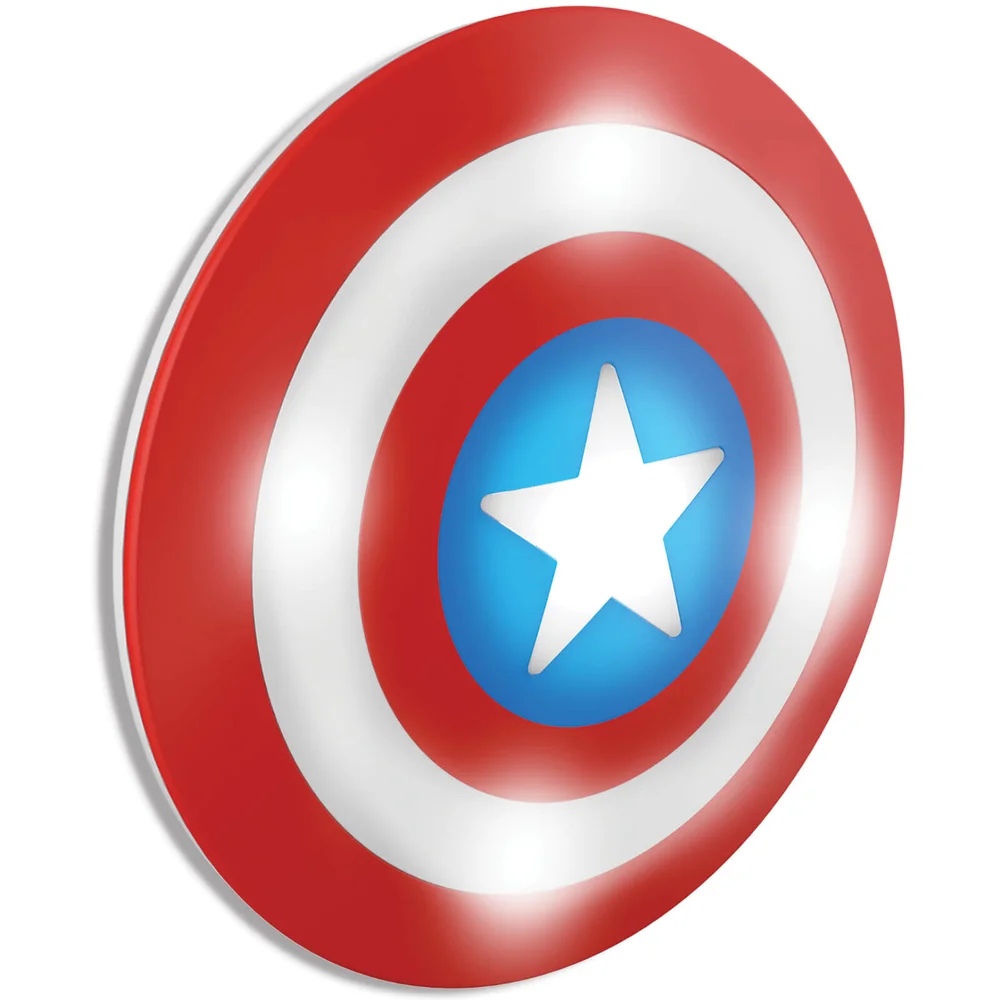 Lampe Murale 3D Bouclier Captain America Image 1
