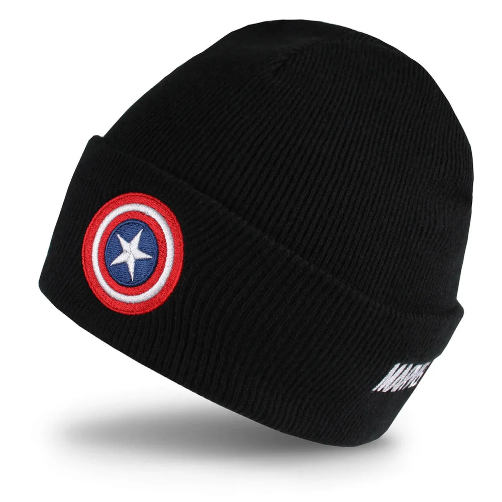 Bonnet Captain America -Noir Image 1