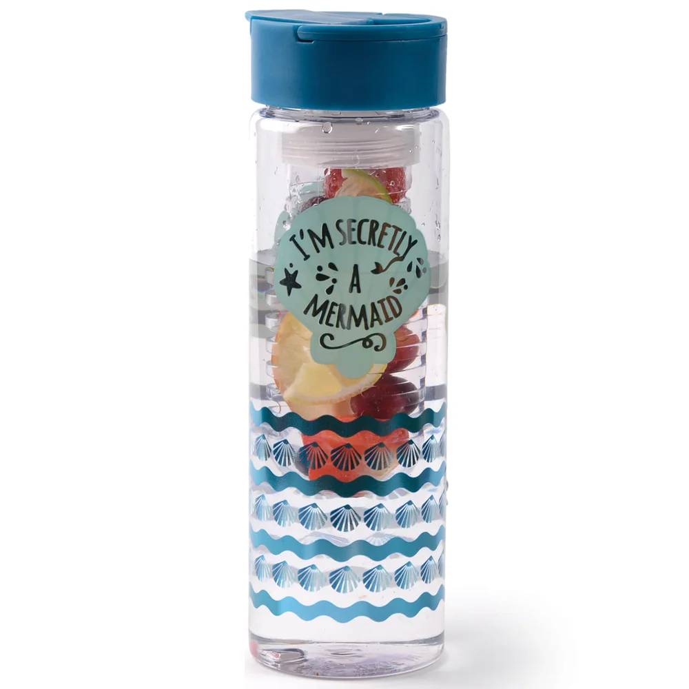 Bouteille Infuseur Sirène - Bleu Image 1