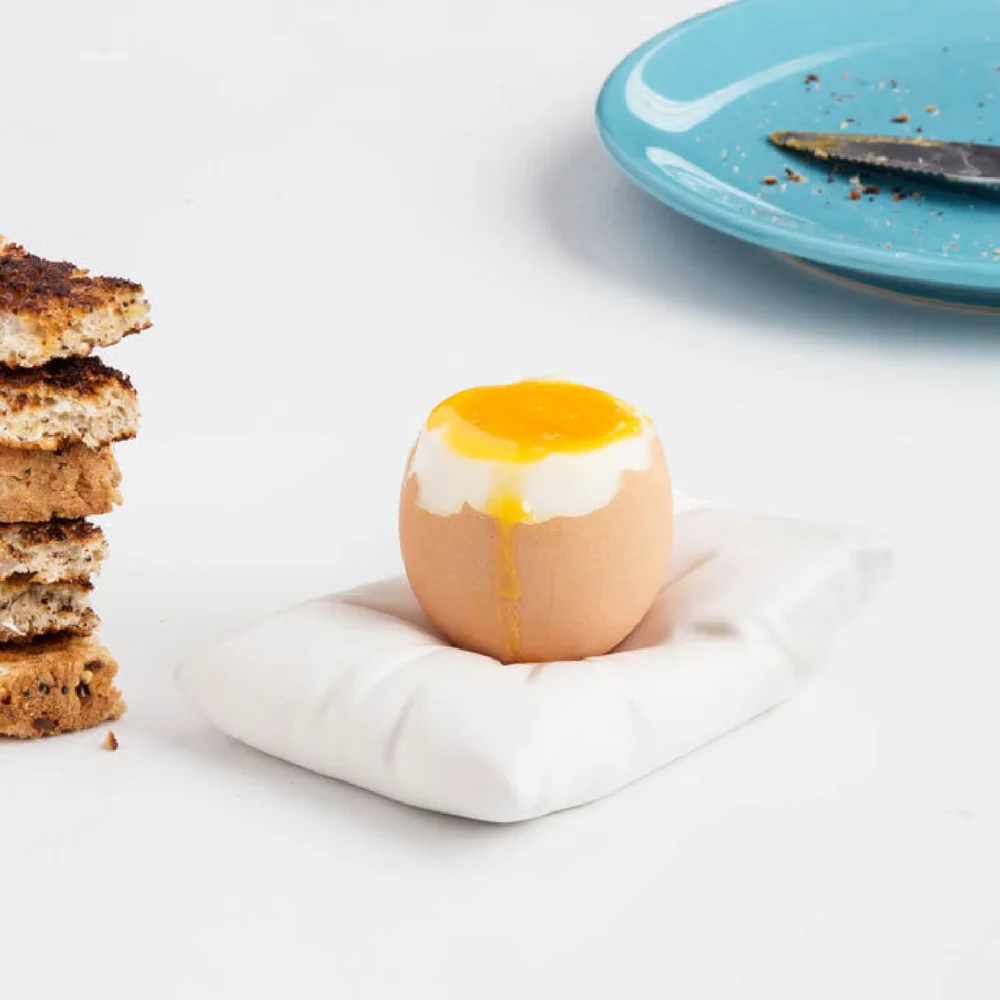 Coquetier Coussin -Blanc Image 1