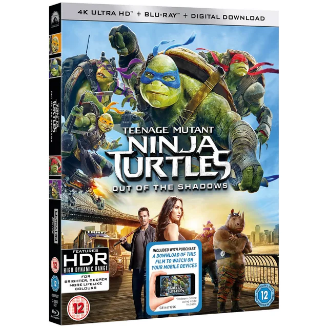 Ninja Turtles 2 - 4K Ultra HD