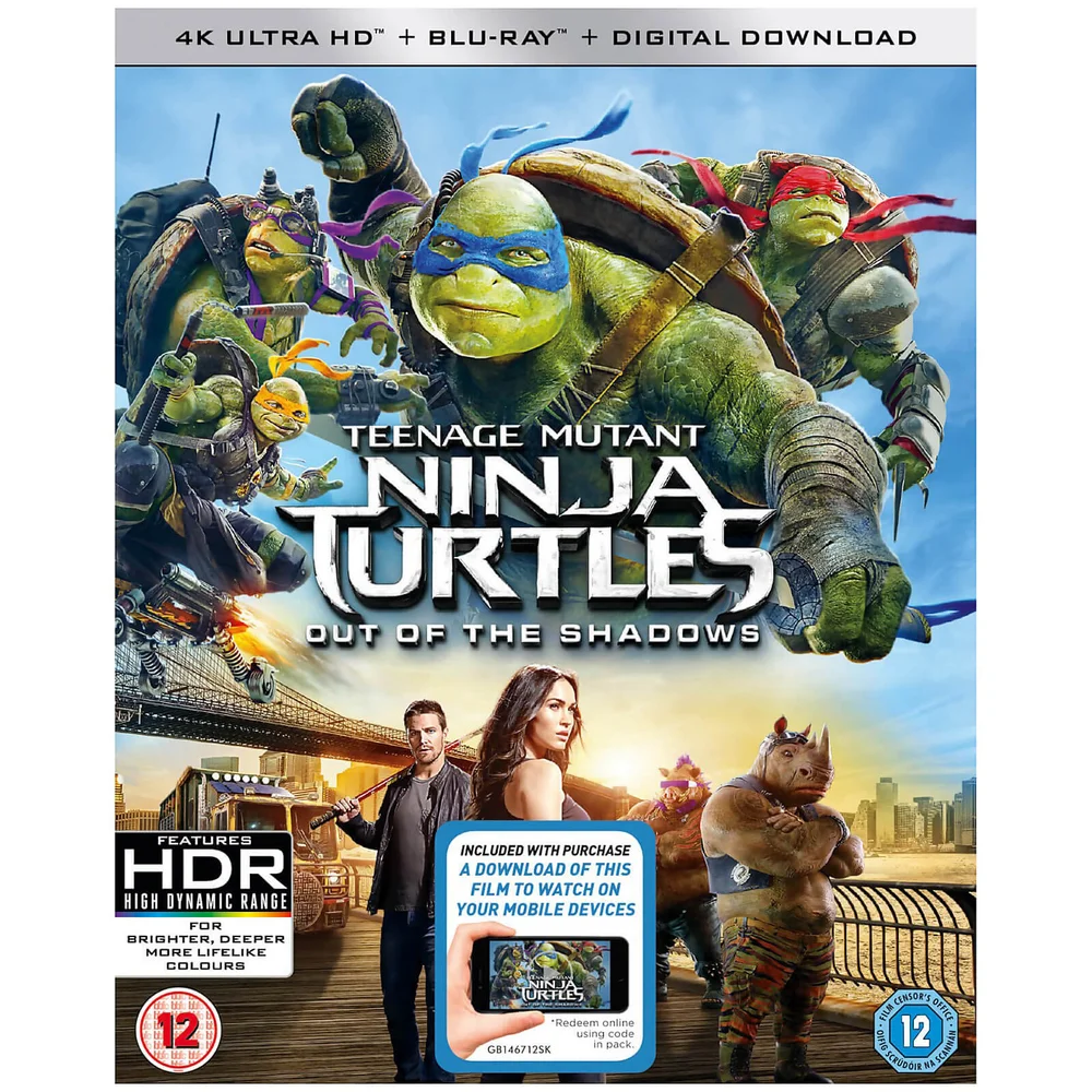 Ninja Turtles 2 - 4K Ultra HD Image 1
