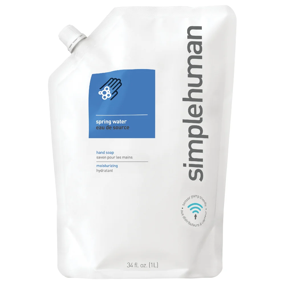 Recharge de Savon Liquide Simplehuman -Eau de Source 1L Image 1