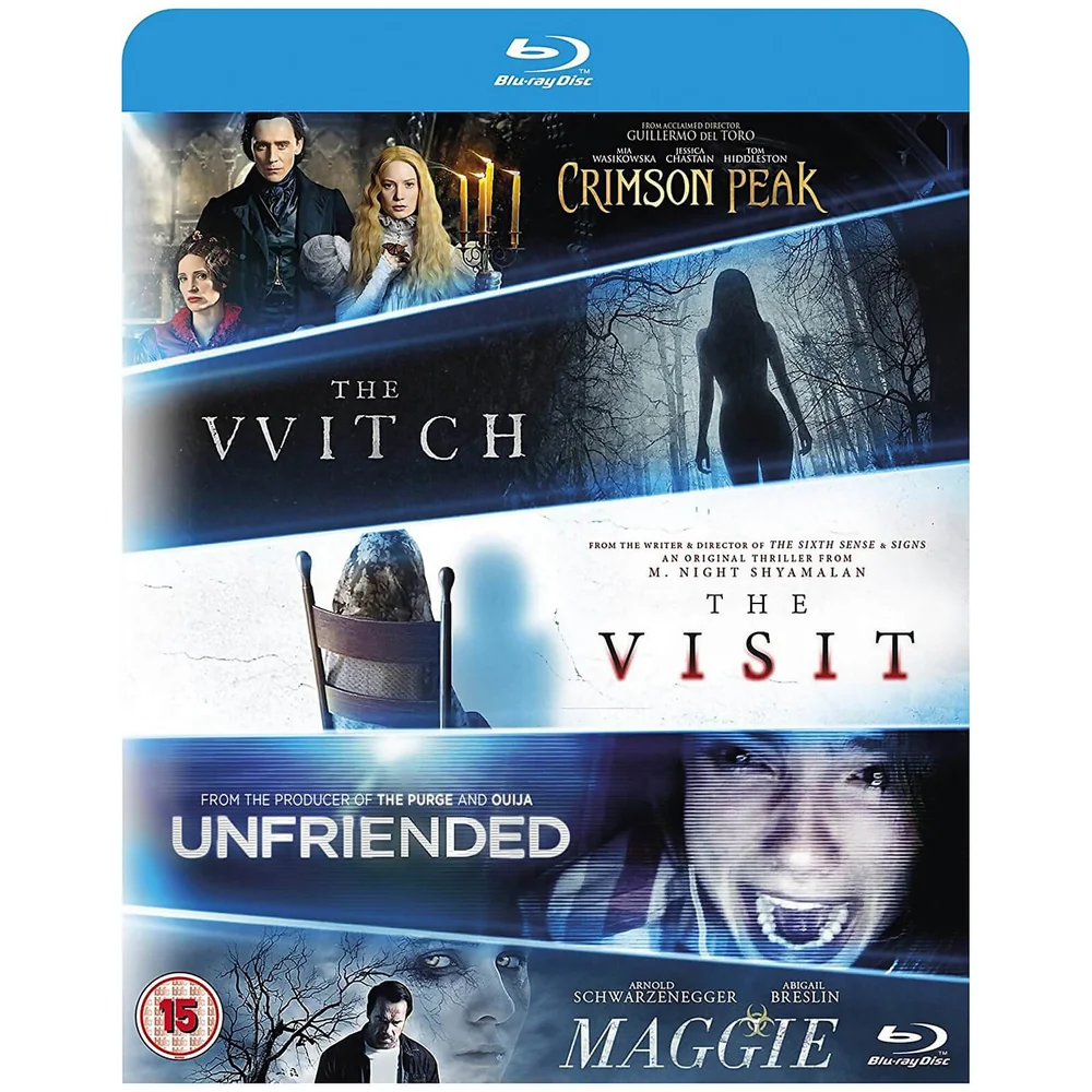 The Witch/Crimson Peak/Maggie/The Visit/Unfriended - Pack de démarrage Blu-ray Image 1