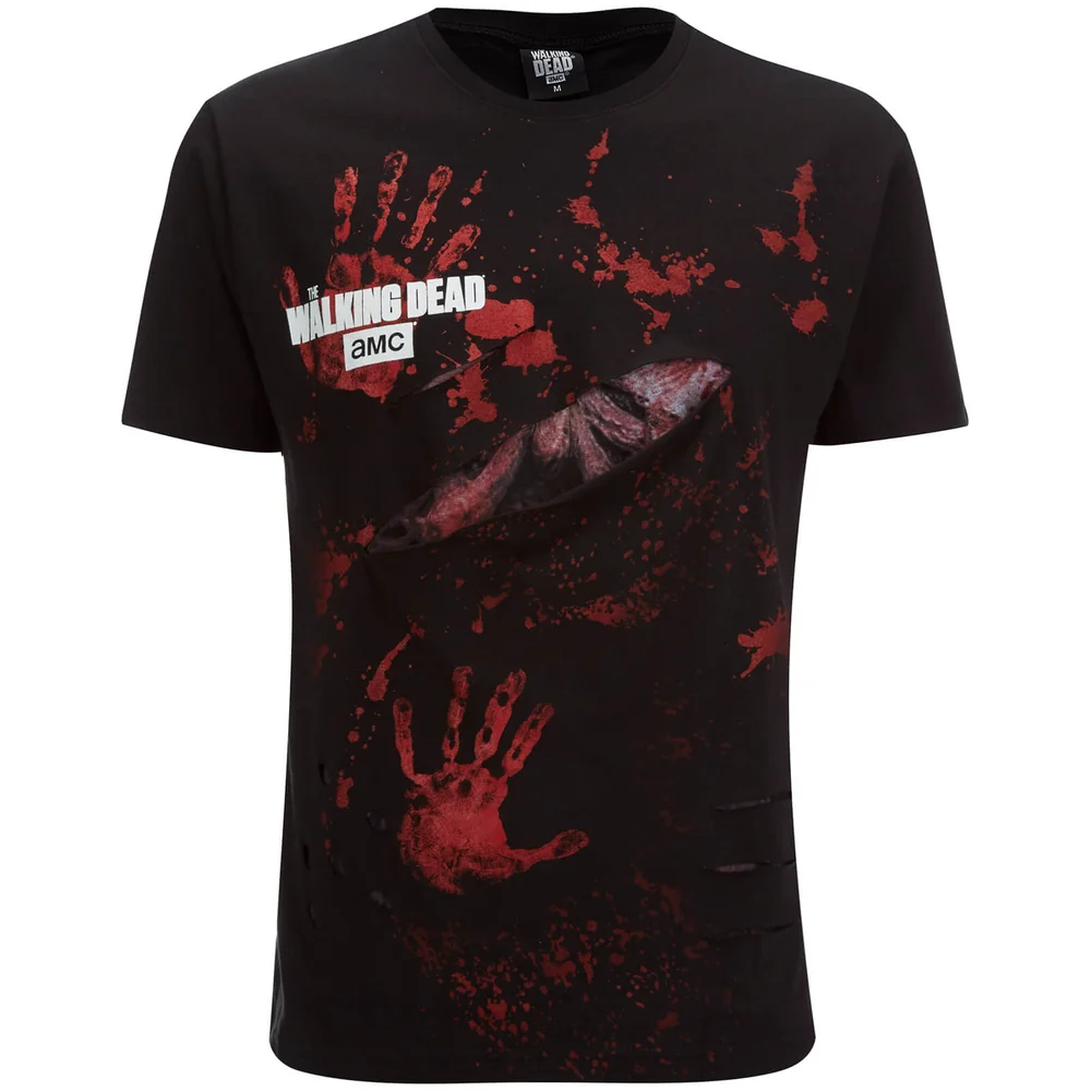 T-Shirt Homme Spiral Walking Dead Daryl All Infected -Noir - S - Noir Image 1