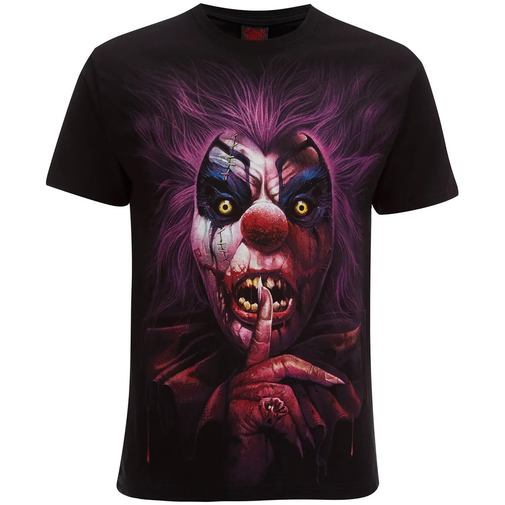 T-Shirt Homme Spiral Madcap -Noir - S - Noir Image 1