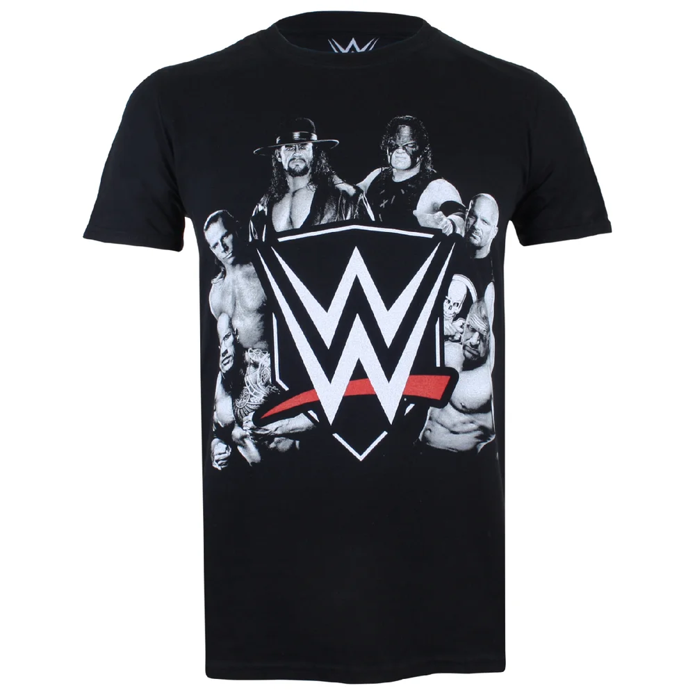 T-shirt Homme WWE Group - Noir - S - Noir Image 1