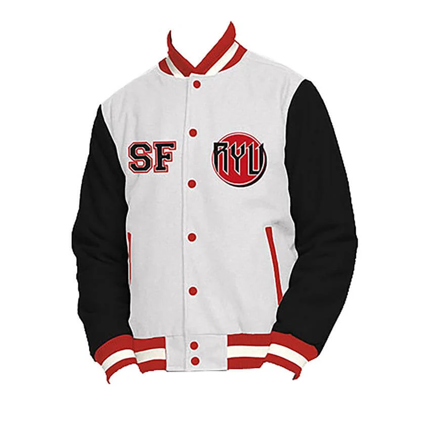 Veste Street Fighter -Ryu Varsity - S Image 1