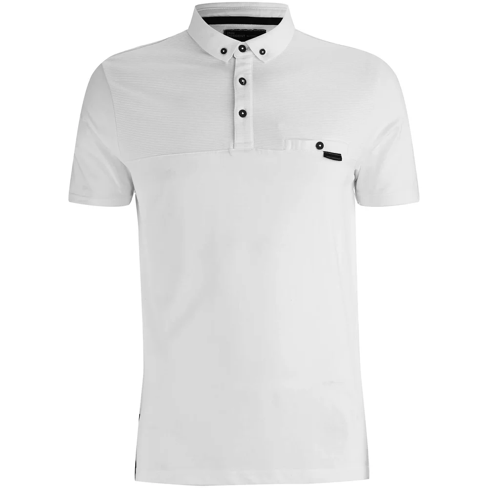 Polo Homme Dunloe Dissident - Blanc - S - Blanc Image 1