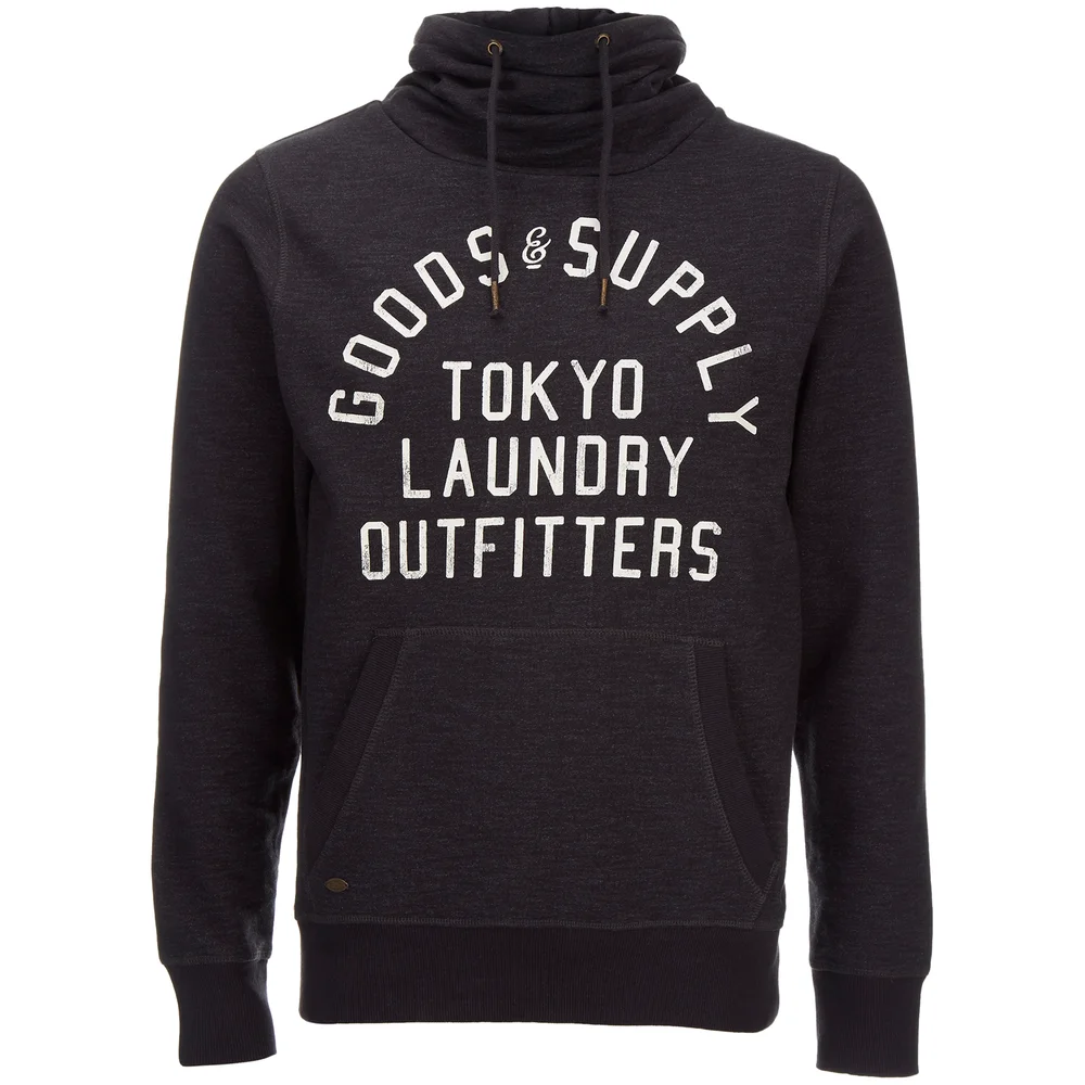 Sweat à Capuche Homme Franklin Valley Tokyo Laundry - Gris Charbon - S - Gris Image 1