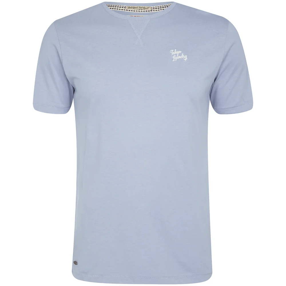 T-Shirt Homme Essential Col Rond Tokyo Laundry - Bleu Pastel - S - Bleu Image 1