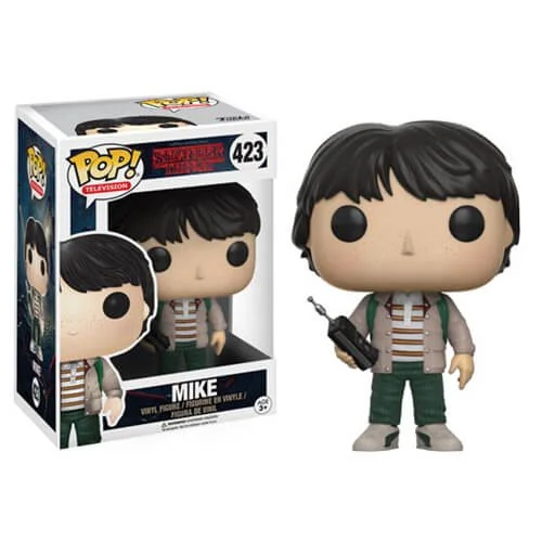 Stranger Things Mike avec Walkie Talkie Pop! Figurine en vinyle Image 1