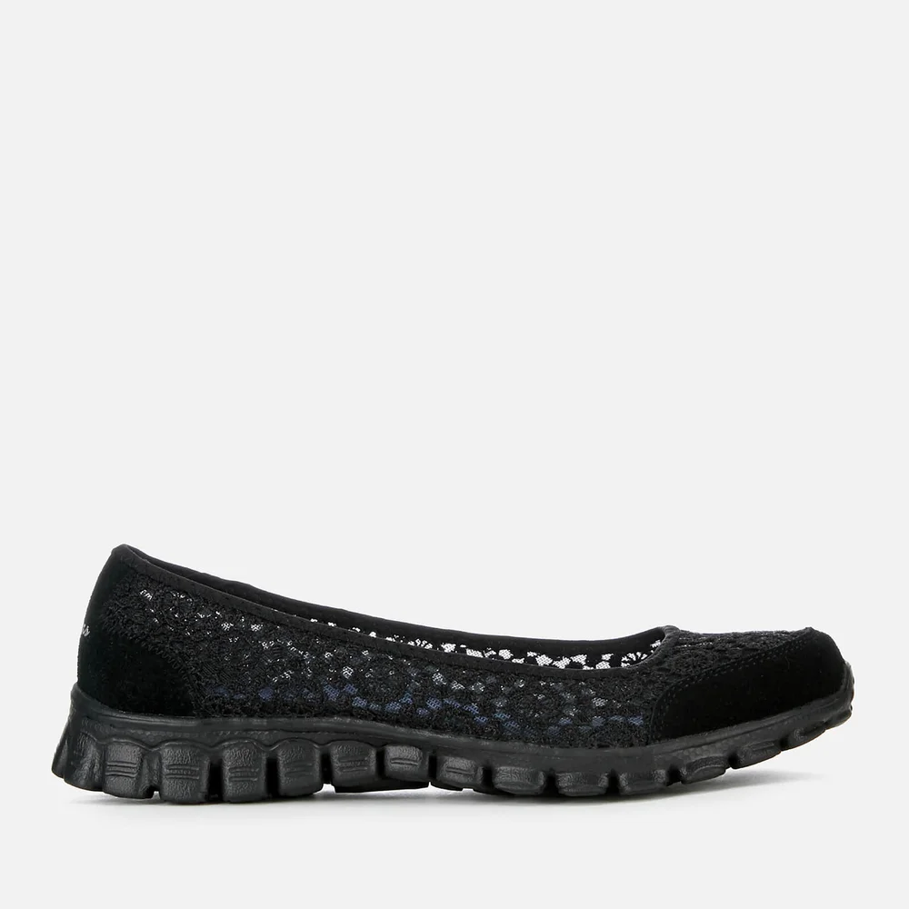 Ballerines Skechers EZ Flex 2 -Noir - UK 4/EU 37 - Noir Image 1