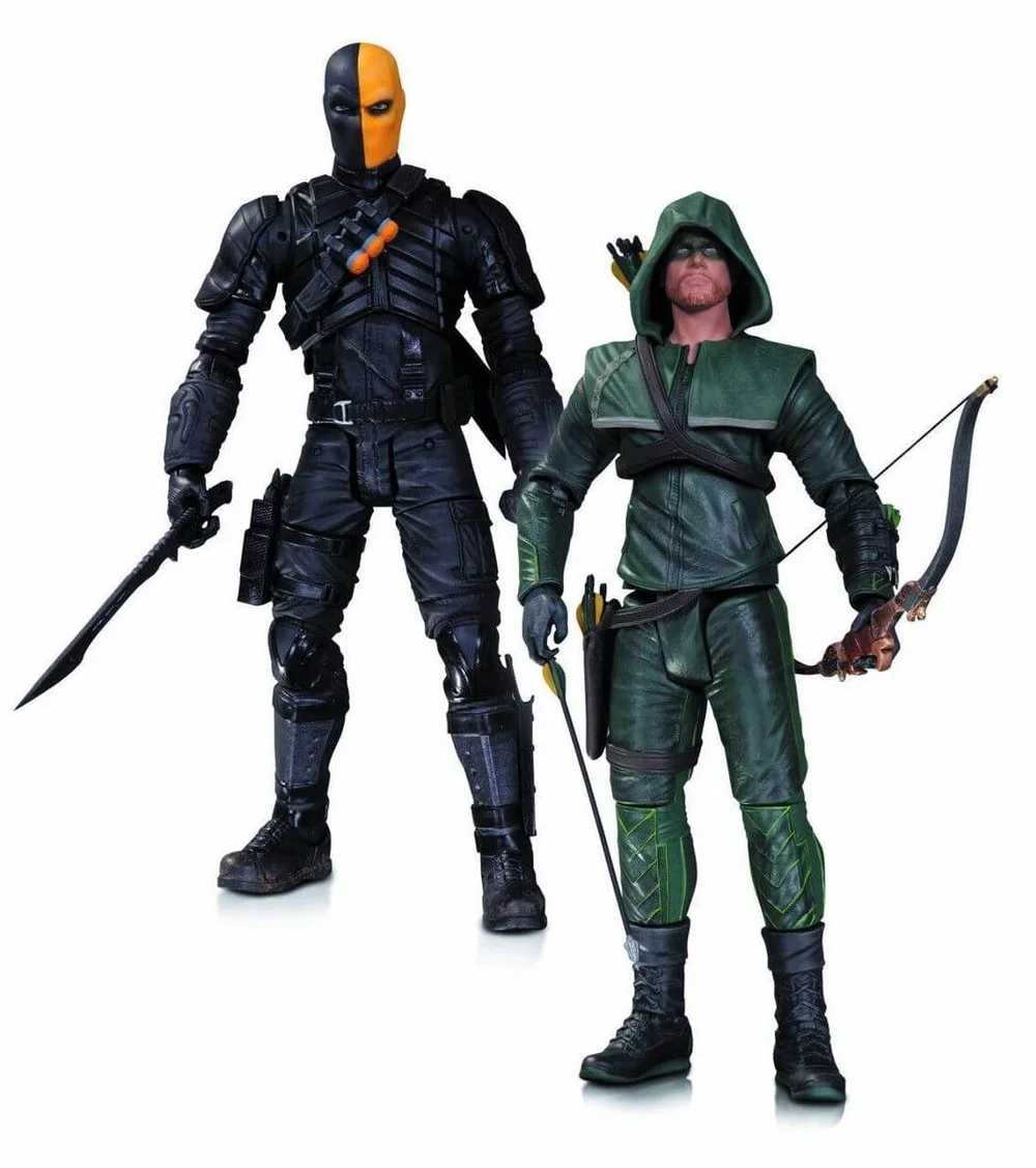 Figurines DC Collectibles Arrow Oliver Queen et Deathstroke Image 1