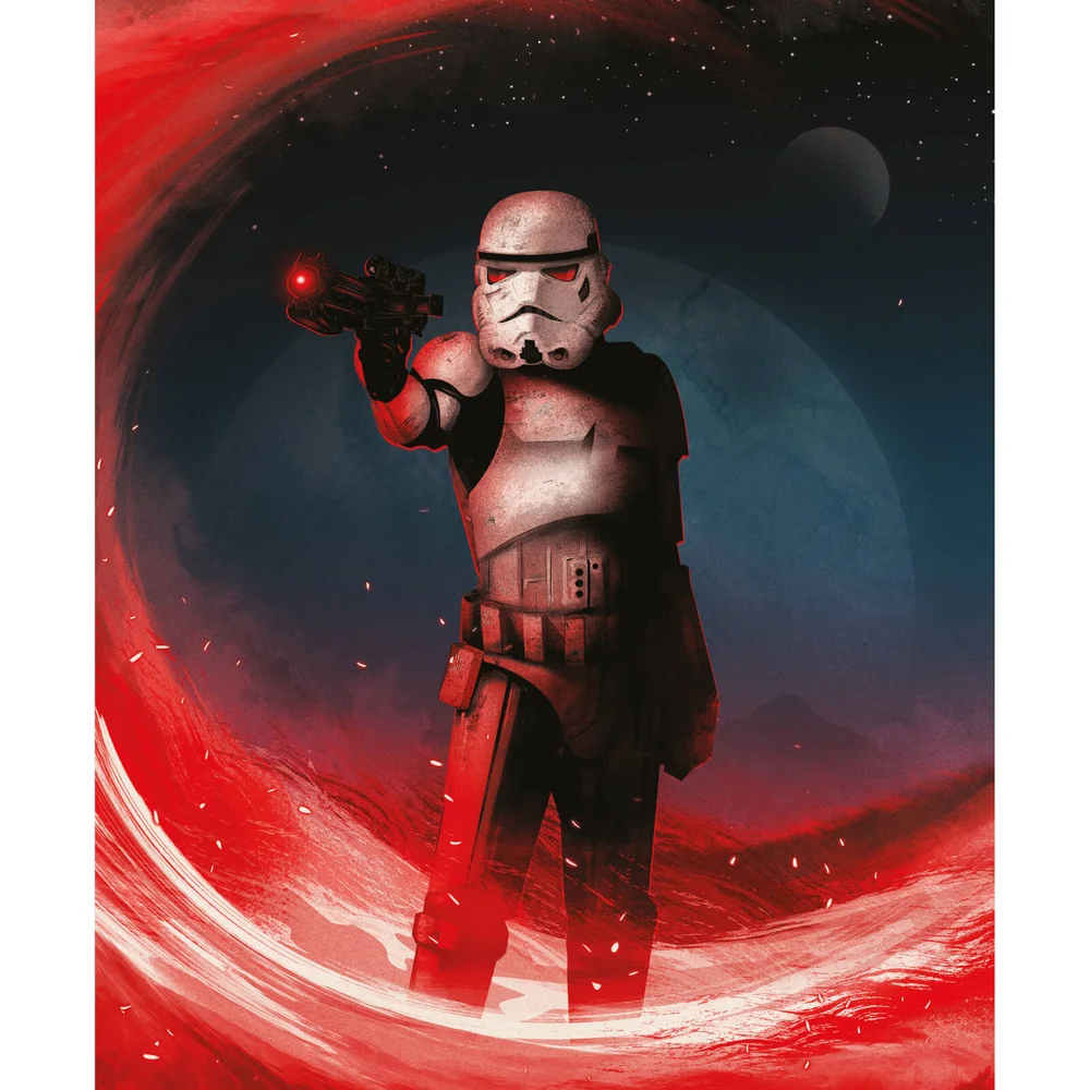 Affiche Édition Limitée Stormtrooper Star Wars - 100 Copies Image 1