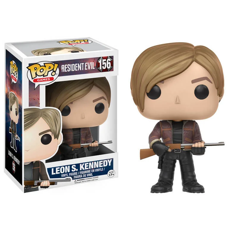 Figurine Funko Pop! Resident Evil Leon Kennedy Image 1