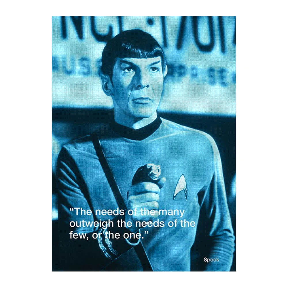 ZBOX Star Trek Postcard Image 1