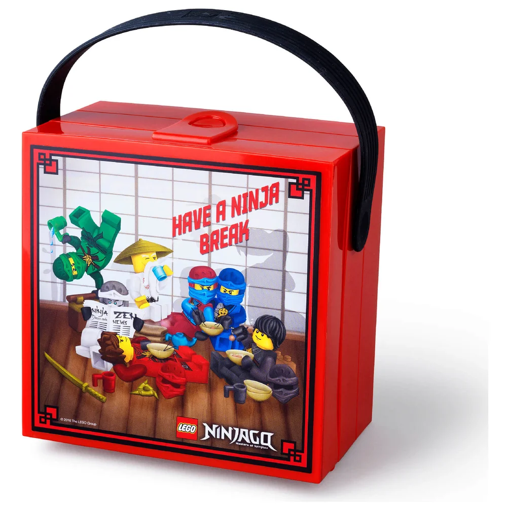 LEGO Ninjago : Boîte à Déjeuner Lunch Box avec Poignée Image 1