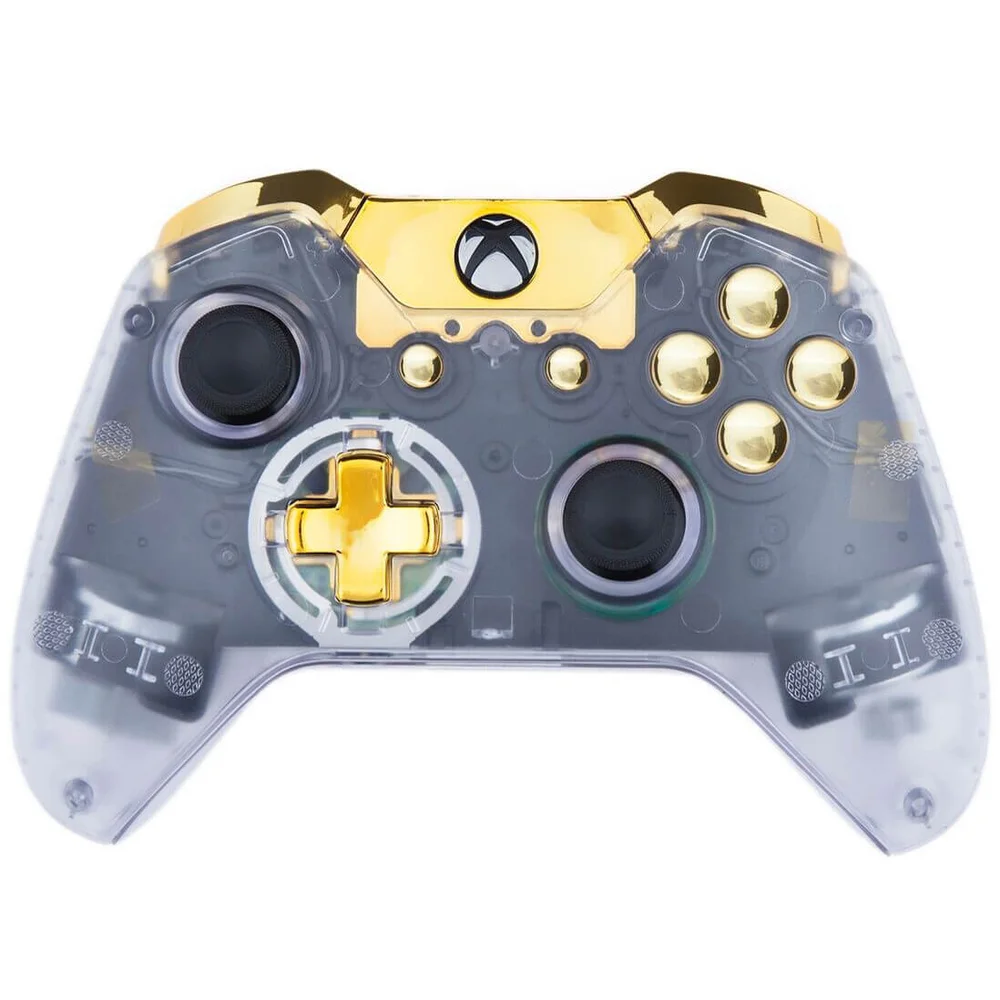 Manette Custom Xbox One - Édition Or Transparent Image 1