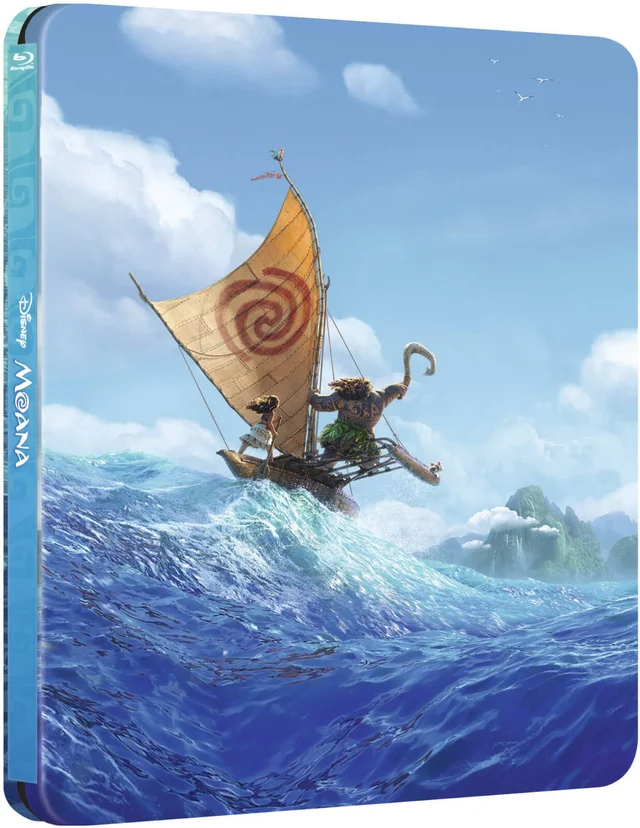Vaiana, la légende du bout du monde 3D (+ Version 2D) - Steelbook Exclusif Limité pour Zavvi