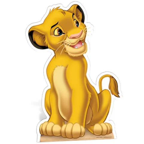 Disney Classic Simba Star Mini Découpe Image 1