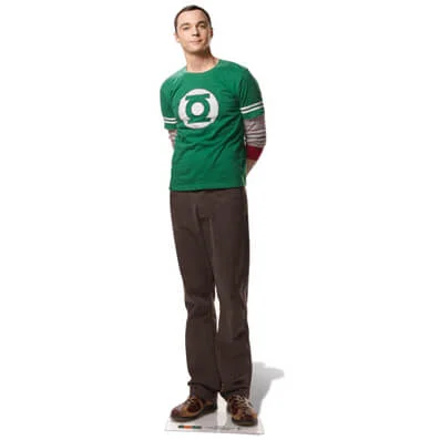 The Big Bang Theory Dr. Sheldon Cooper Découpe Taille Réelle Image 1