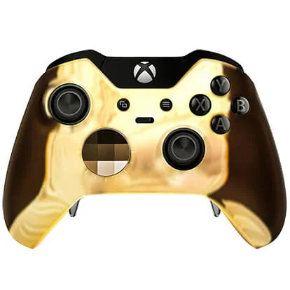 Manette Sans Fil Custom Elite Xbox One -Or Métallique Image 1