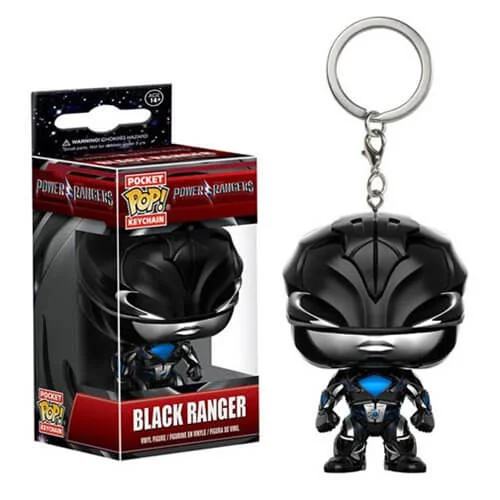 Porte-Clef Pocket Pop! Power Rangers Noir Image 1