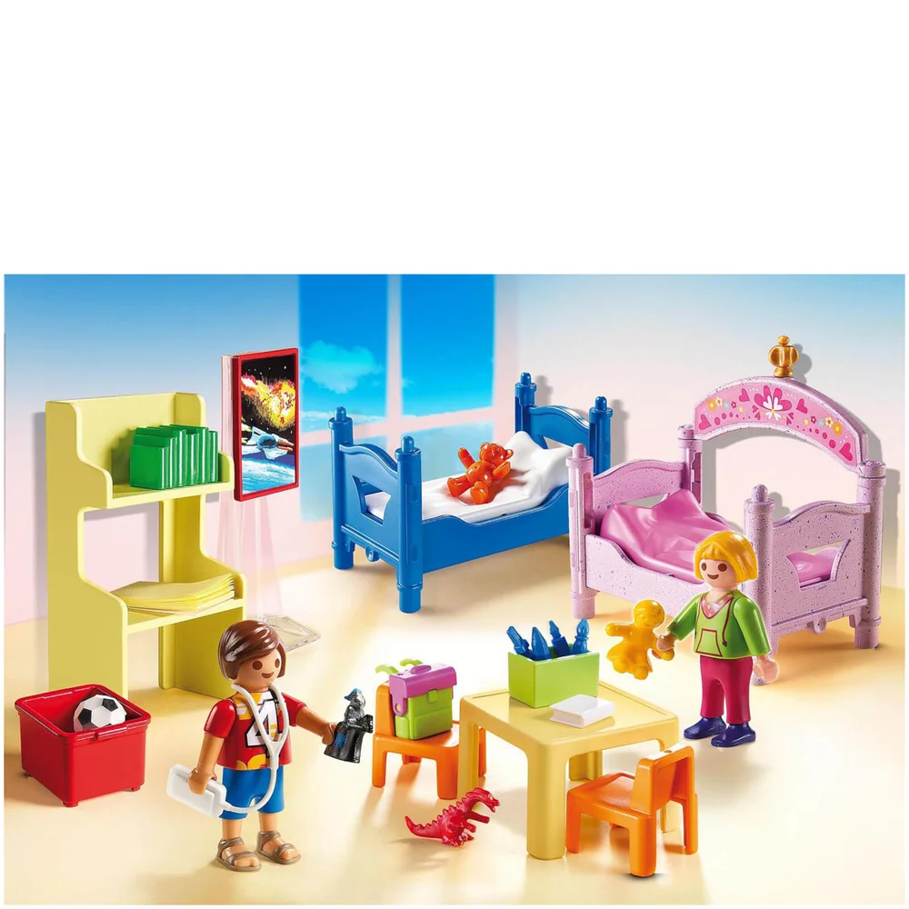 Playmobil : Chambre d'enfants avec lits superposés (5306) Image 1