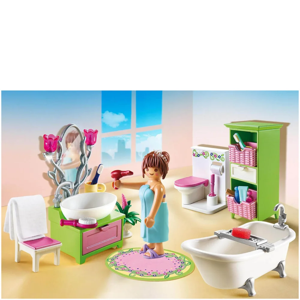 Salle de bains et baignoire -Playmobil (5307) Image 1